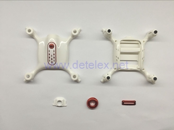 Syma X21 X21W X21-S Mini quadcopter parts Upper + Lower cover (White color)